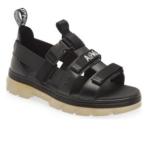 Dr. Martens Women's Black Pearson Sandals